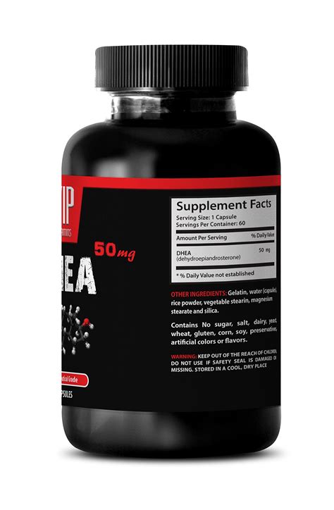 Woman health supplement DHEA 50 mg Dhea for fertility 1 Bottle 60 ...