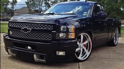 Chevy Silverado Lowered Truck