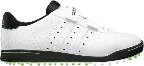 Adidas Adicross II Run Men's Velcro Spikeless Golf Shoes (wide) (White ...