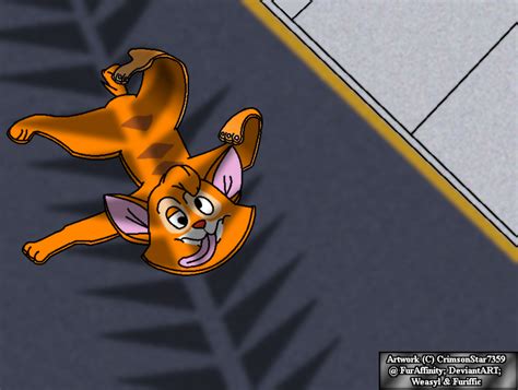 Flattened Oliver The Kitten! by CrimsonStar7359 on DeviantArt