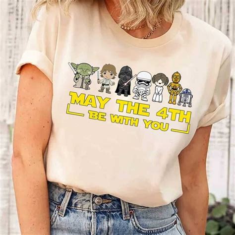 May The 4th Be With You shirt, Disney Group shirts, Star War - Inspire ...