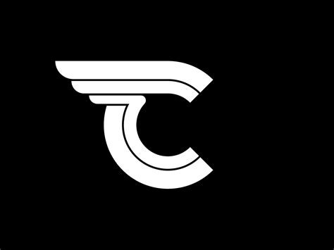 Nitro Tire C Logo Black and White by KH Studio on Dribbble