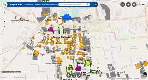 Campus Map Of University Of Delaware - Gabbie Christiana