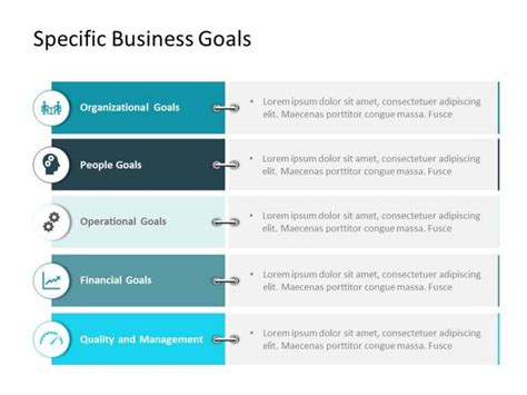 Business Goals PowerPoint Template