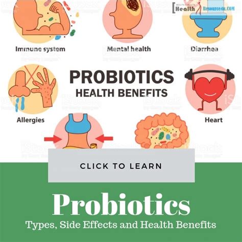 Probiotics - Types, Side Effects And Health Benefits