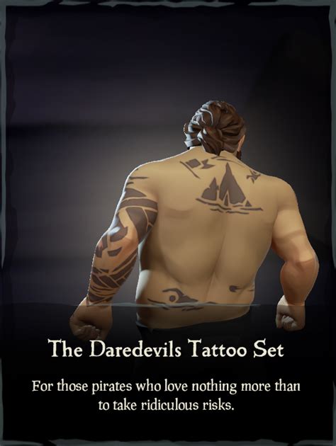 The Daredevils Tattoo Set - Sea of Thieves Wiki