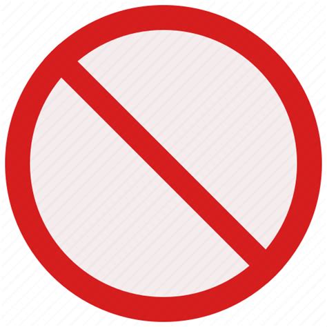 Prohibited, sign, signs, stop, warning icon - Download on Iconfinder