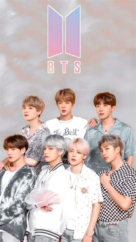 Bts Lockscreen, Bts Logo Background, korean, singers, HD phone ...