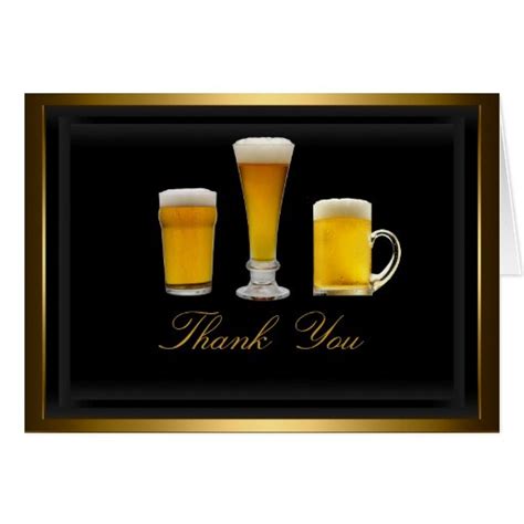 Cheers Thank You Card | Zazzle