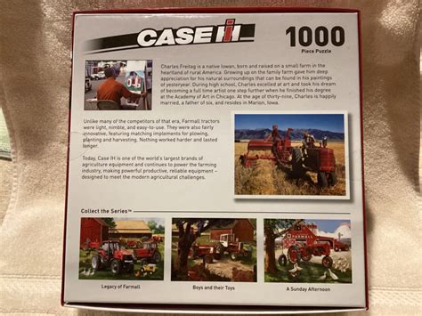 Case IH Teamwork - Models 315 & 8230 Tractors 1000 Piece Jigsaw Puzzle 705988714399 | eBay