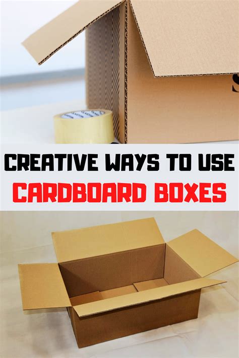 CREATIVE WAYS TO USE CARDBOARD BOXES | Mamá