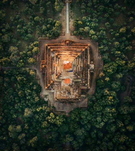 Aerial Photos Showcase the Dazzling Beauty of Myanmar Temples