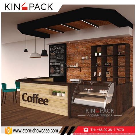 Classic modern style wholesale coffee shop display counters cafe bar furniture design, View coff ...