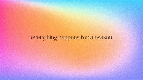 aura desktop screensaver everything happens for a reason | Laptop ...