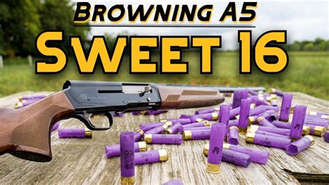 Browning A5 Sweet 16 Shotgun Review