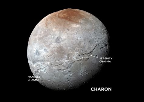 SwRI Models Explain Canyons On Pluto's Moon Charon - SpaceRef