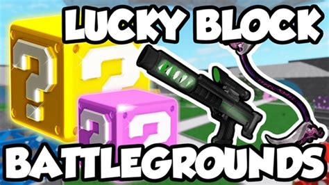 More Of Roblox Lucky Block Battlegrounds Youtube