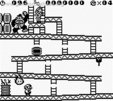 Donkey Kong - Nintendo Game Boy - Games Database