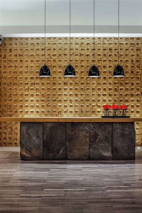 This Spa In China Mixes Traditional And Contemporary Design Elements | Parement pierre interieur ...