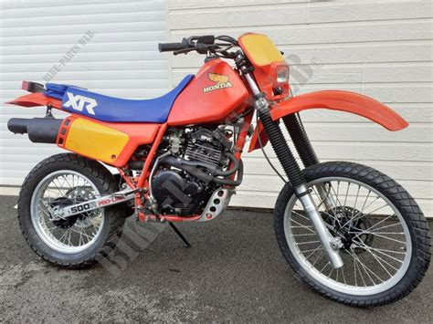 XR 500 1983 n°178 # CLASSIC RED