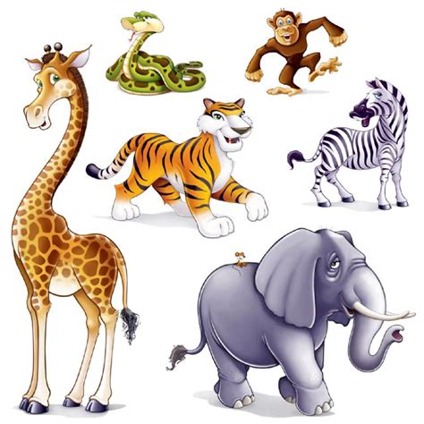 Jungle Safari Zoo Wild Animals Cut Outs Party Decoration Photo Prop Room Decor | eBay