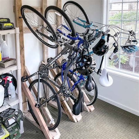 DIY wall storage options with *angled wheels* - Bike Forums