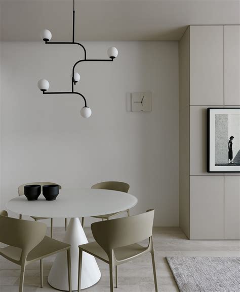 Two Monochrome Modern Masterpieces of Interior Design Monochrome Apartment, Monochrome Interior ...