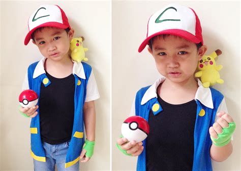 MrsMommyHolic: DIY Ash Ketchum Pokemon Costume