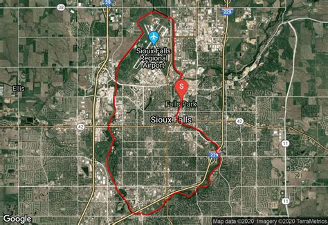 Sioux Falls Bike Trails Map - Ailina Laurette