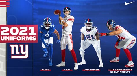 New York Giants To Wear Super Bowl XLVI Uniforms, New White Pants In 2021 – SportsLogos.Net News