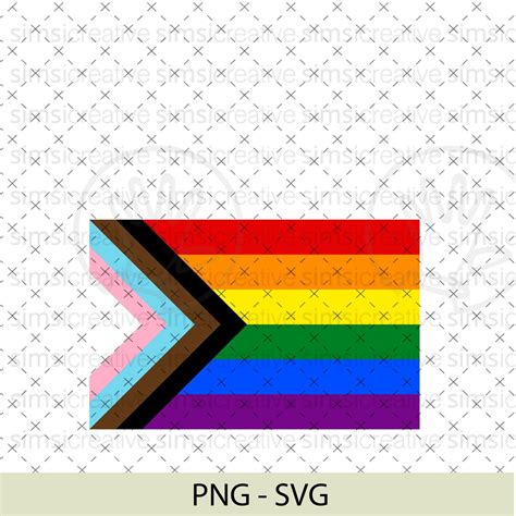 Pride Flag SVG PNG, Flag Svg, Pride Awareness Svg Cut File, Pride Flag ...