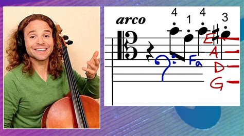 How to Read TENOR CLEF on Cello and Why We Use It | Online Cello Lessons - YouTube