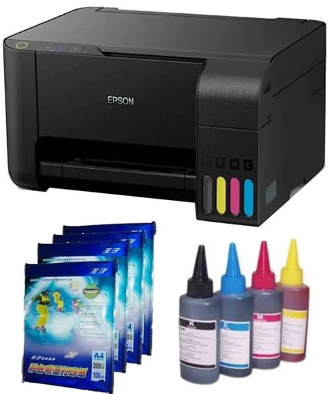 Sublimation Epson Printer + Inks and Paper | Decor Essentials