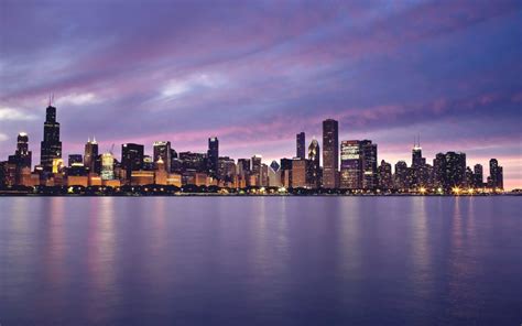 Chicago Sunset Wallpaper Hd Widescreen 11 HD Wallpapers | Eakai.