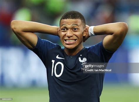 Kylian Mbappe of France is seen during the 2018 FIFA World Cup Russia... News Photo - Getty Images