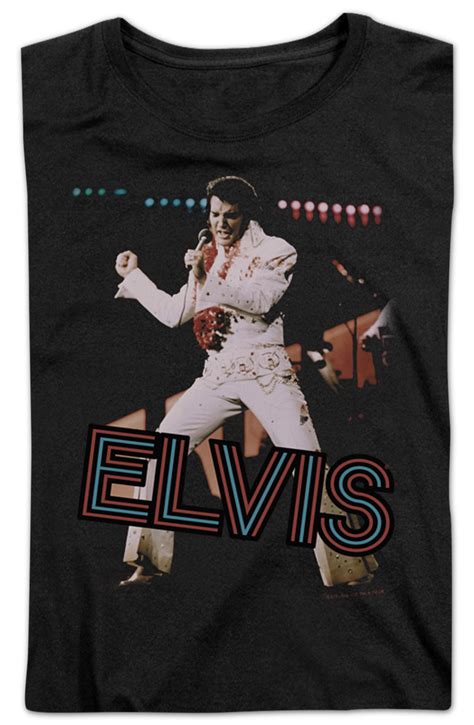 Womens Aloha From Hawaii Elvis Presley Shirt