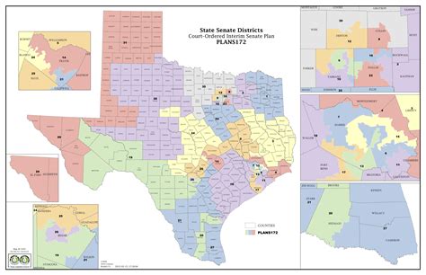 Texas Senate District 21 Map - Printable Maps