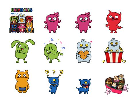 Emogi x Uglydolls by Holler on Dribbble