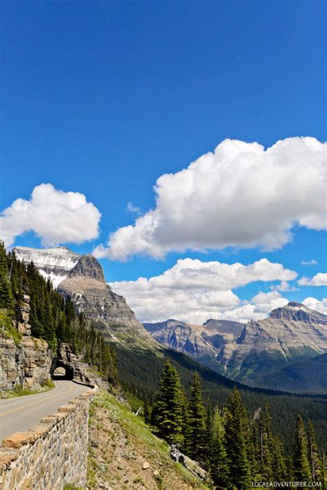 Going to the Sun Road - one of the most famous scenic drives in the ...