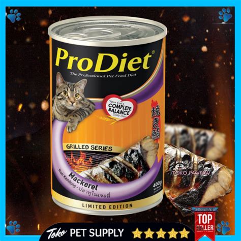 Jual Prodiet Makanan Kucing 400g Kaleng Basah Pakan Kaleng Dewasa Can ...