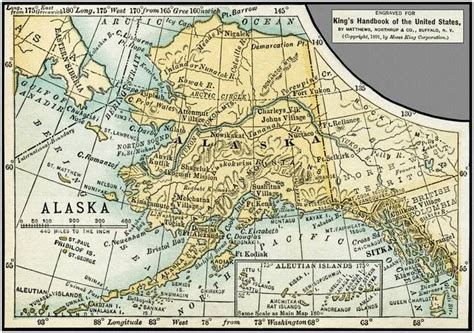 "Alaska Antique Map " by Phil Cardamone | Antique map, Alaska map, Antique map art