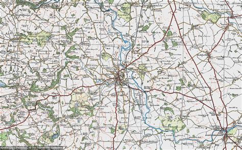 Historic Ordnance Survey Map of Ripon, 1925 - Francis Frith