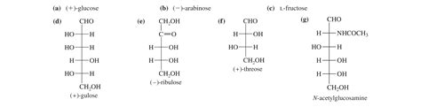 Classify the following monosaccharides. (Examples: d-aldohexose, ... | Channels for Pearson+