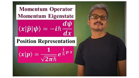 Momentum Operator and Momentum Eigenstate in Position Representation - YouTube