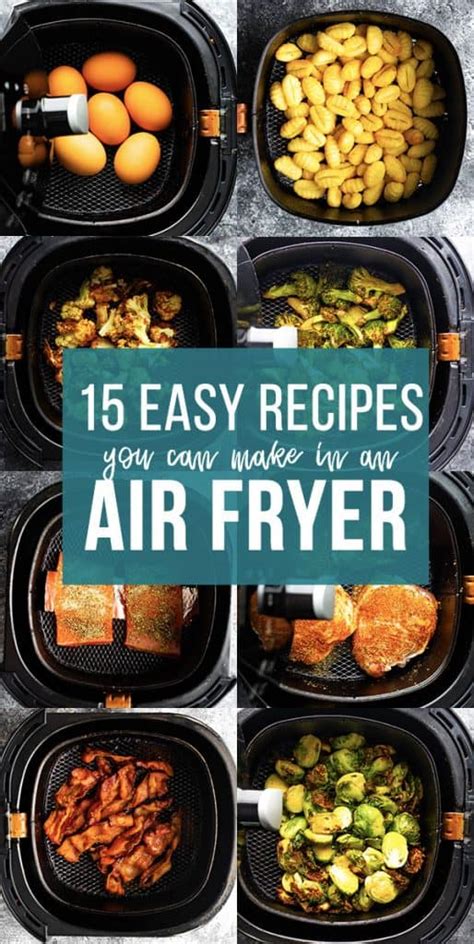 15 Easy Air Fryer Recipes You Need in Your Life! | Sweet Peas and Saffron