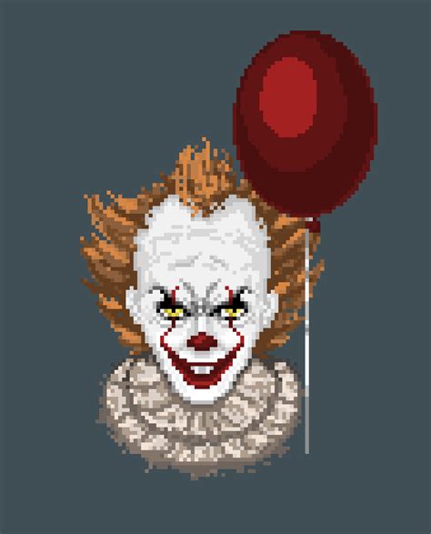 ArtStation - Pixel Art Pennywise (it)