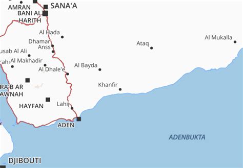 MICHELIN Abyan map - ViaMichelin