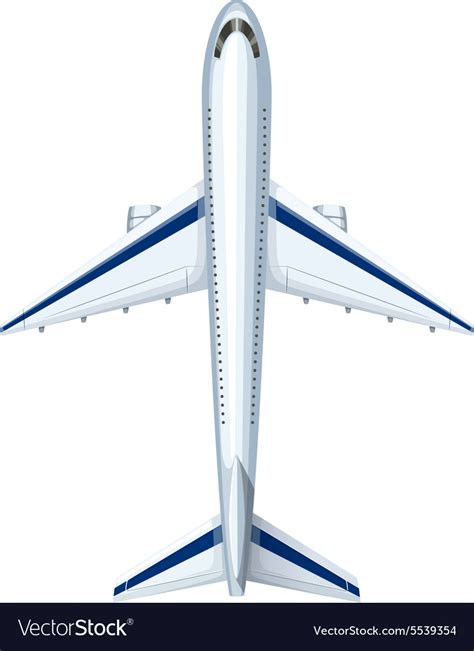 Modern design of aeroplane Royalty Free Vector Image