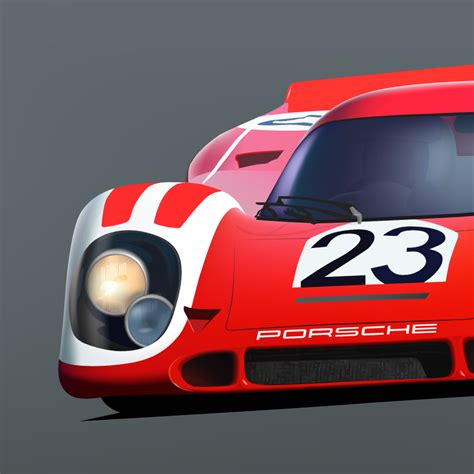 Porsche Vector illustration on Behance