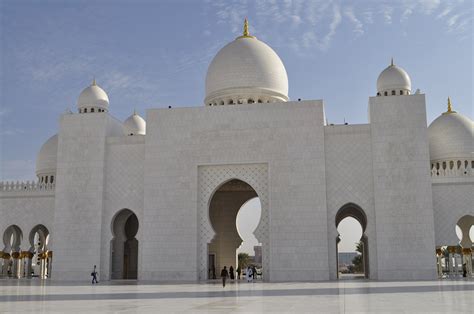 Abu dhabi,grand mosque,sun,architecture,islam - free image from needpix.com